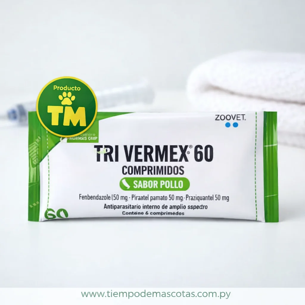 Zoovet Trivermex 60kg 6 Comp - Producto en Tiempo de Mascotas