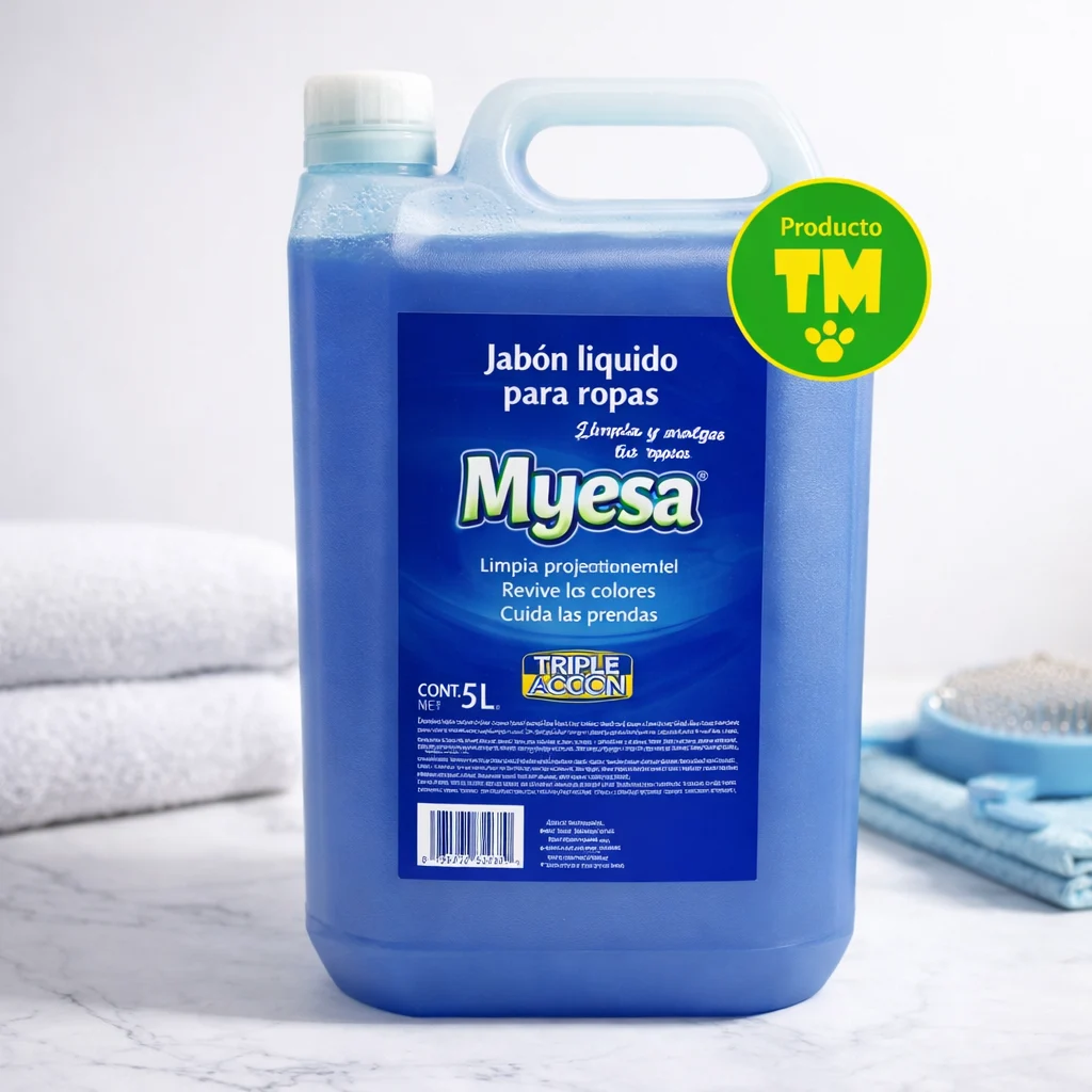 Myesa Detergente Liquido para Ropas 5l