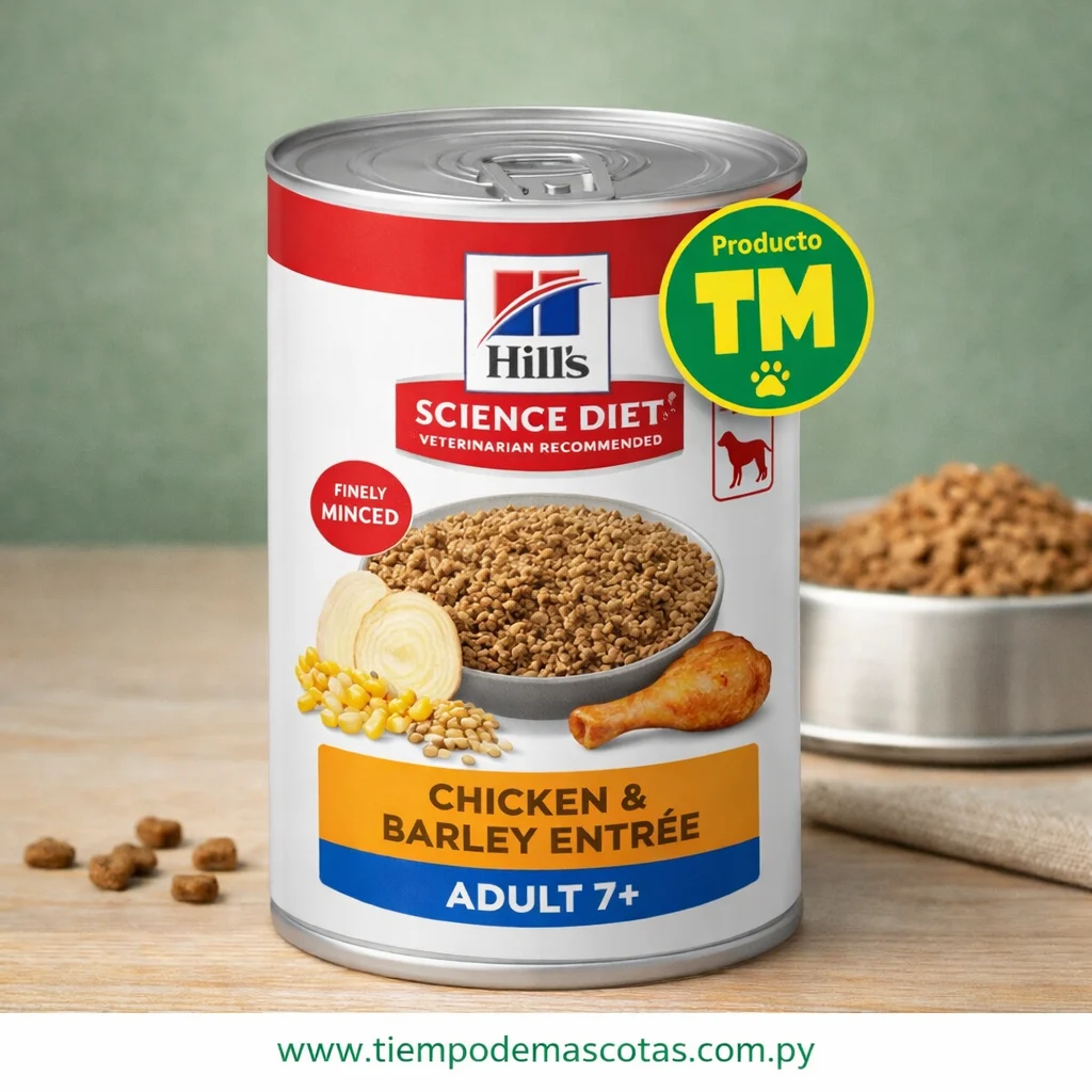 Hills Perro Lata Senior Pollo 370g - Producto en Tiempo de Mascotas