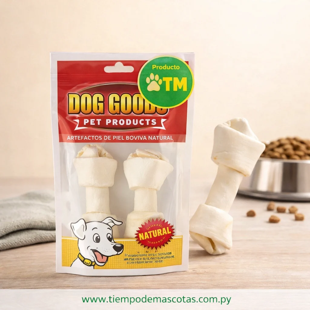 Dog Goods Hueso Natural 2 Unid. - Producto en Tiempo de Mascotas