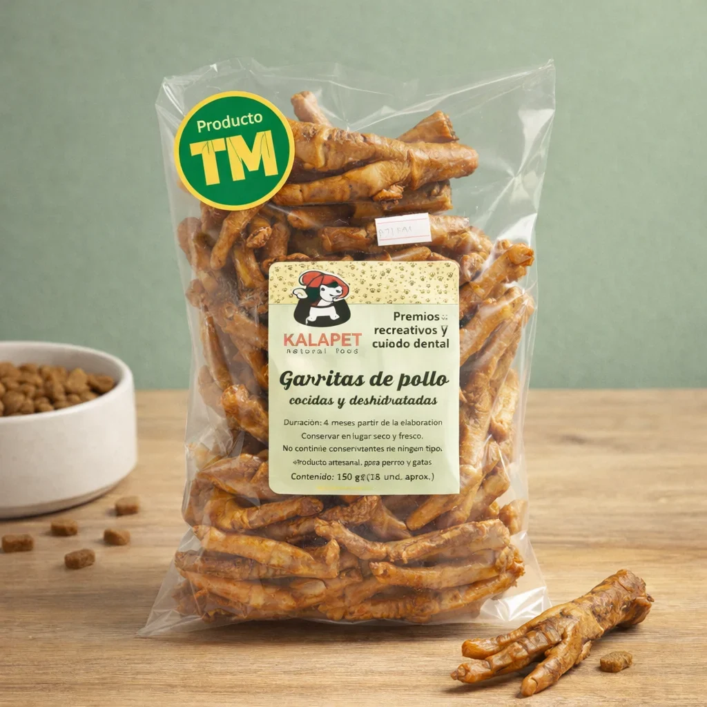 Kalapet Patitas de Pollo 150g - Producto en Tiempo de Mascotas