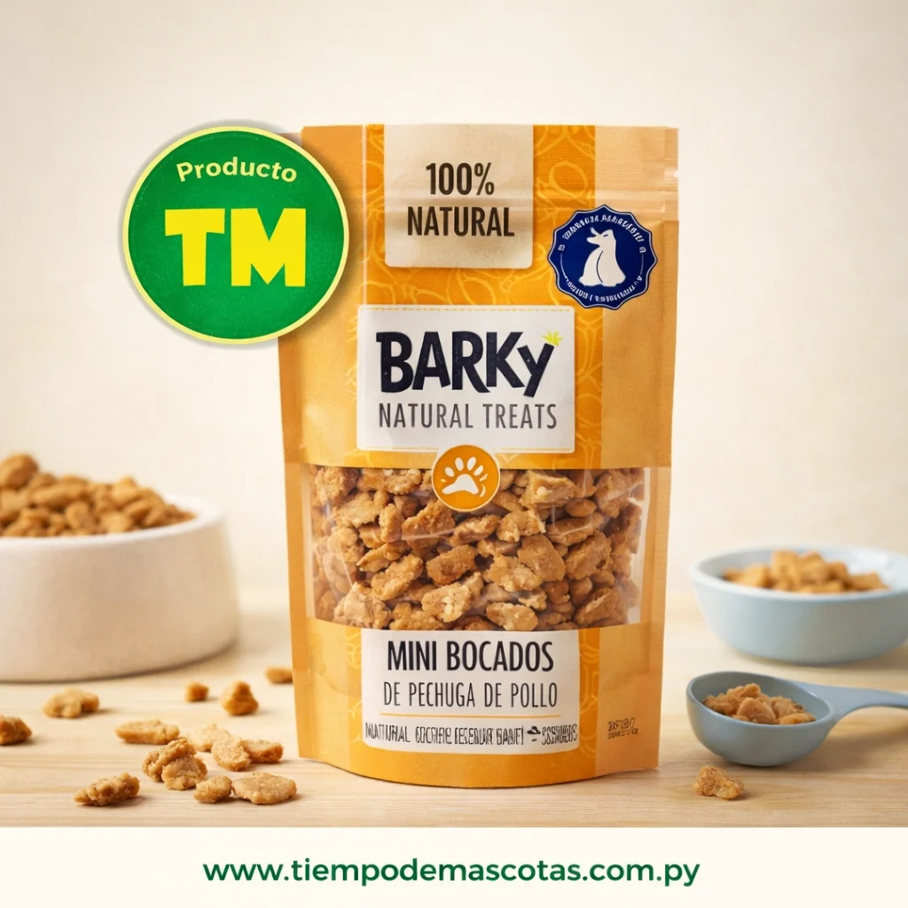 Barky Mini Bocados Pechuga de Pollo - Producto en Tiempo de Mascotas