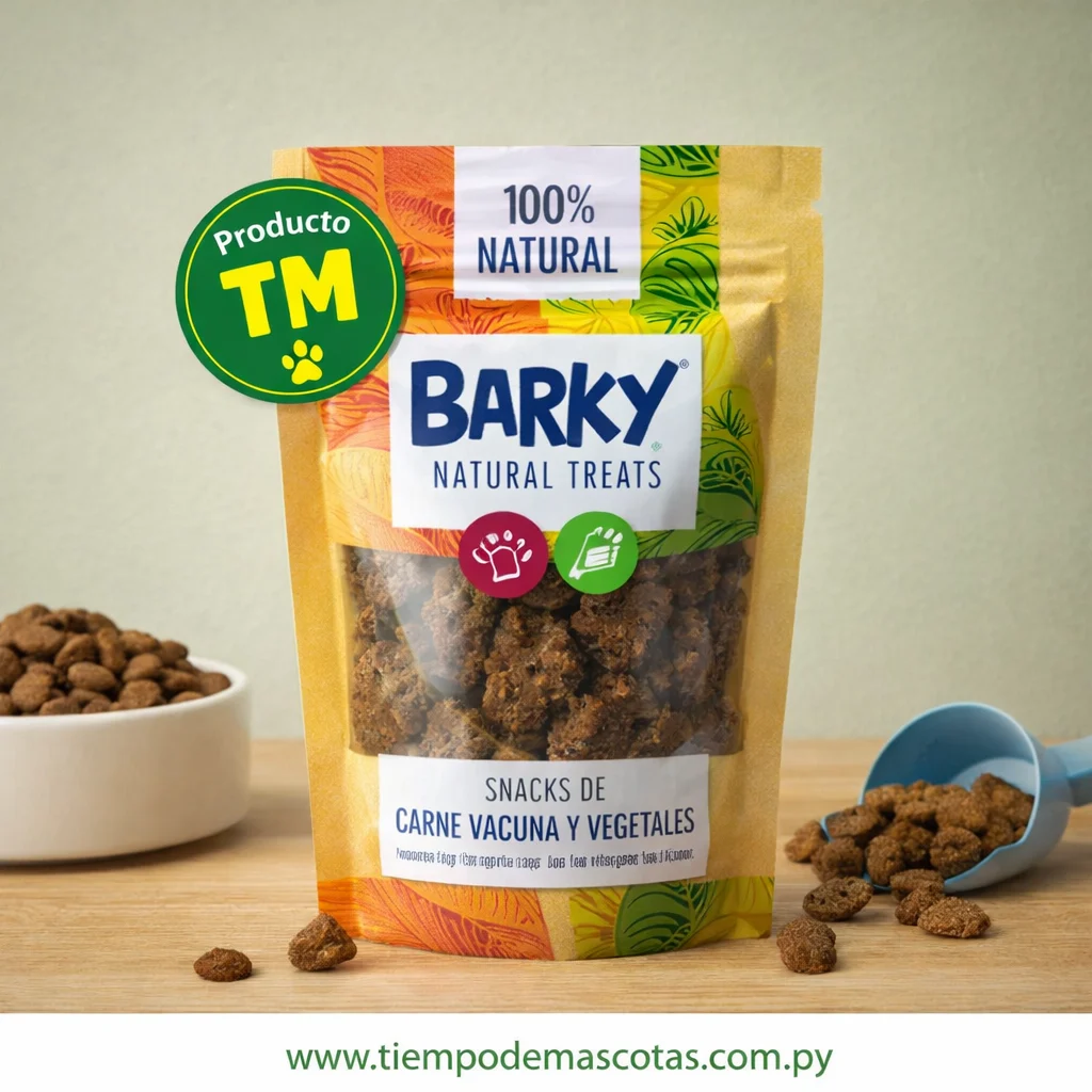 Barky Carne Vacuna y Vegetales - Producto en Tiempo de Mascotas