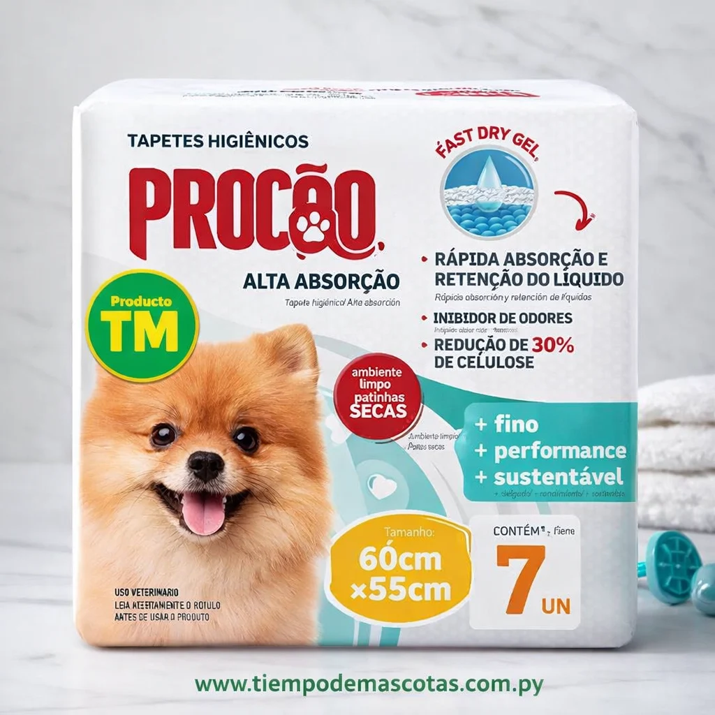 Tapete Higienico Procao 60*55cm 7Unidades