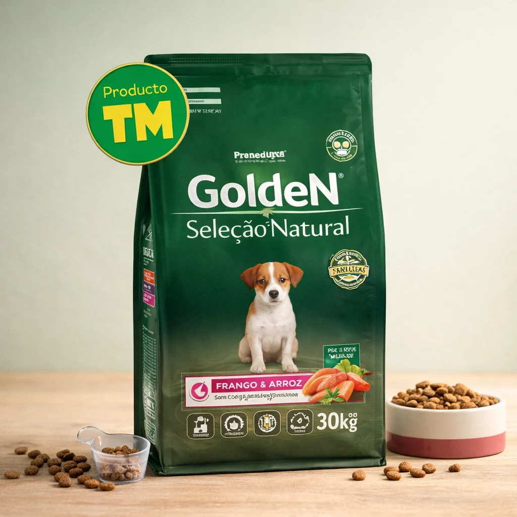 GOLDEN PERRO NATURAL FILHOTE RP POLLO 3KG