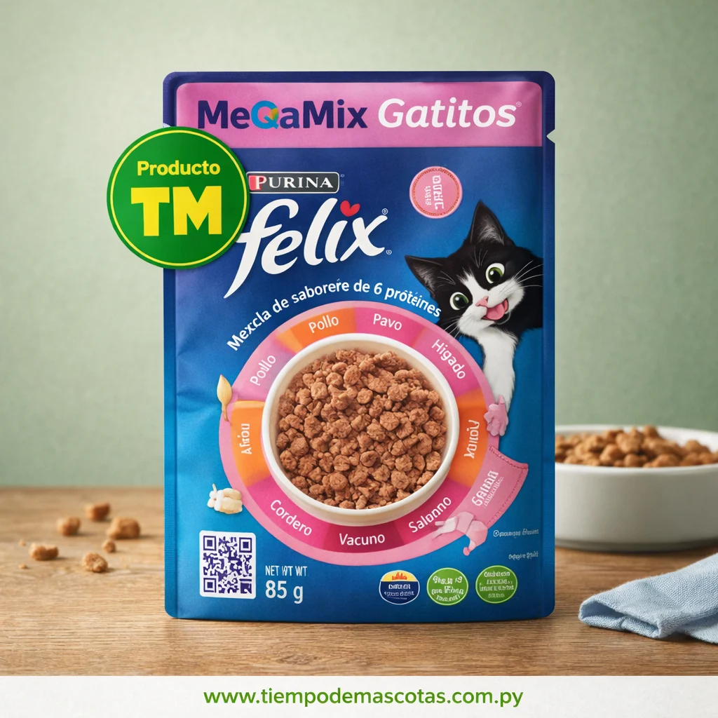 Felix Sachet Gatito Megamix - Producto en Tiempo de Mascotas