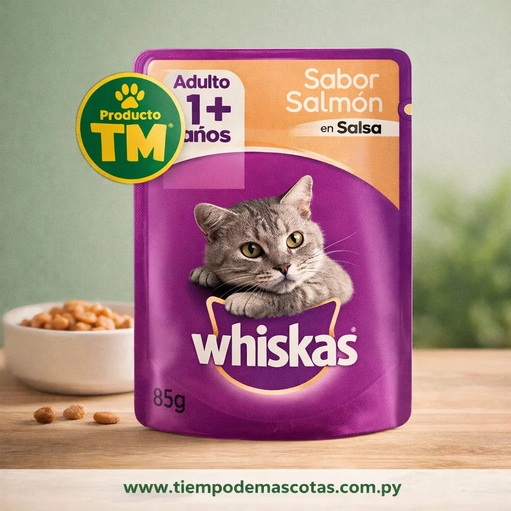 WHISKAS SACHET ADULTO SALMON