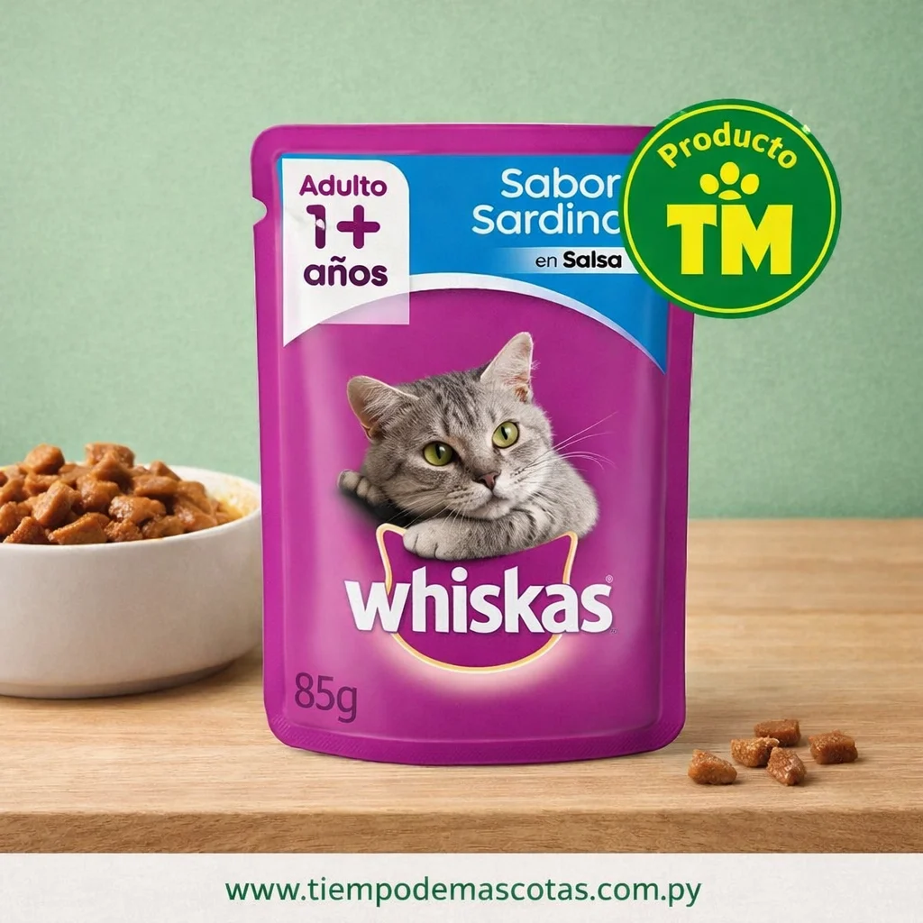 Whiskas Sachet Adulto Sardina - Producto en Tiempo de Mascotas