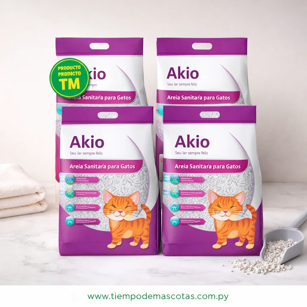 AKIO ARENA SANITARIA 3KG - Caja de 4u