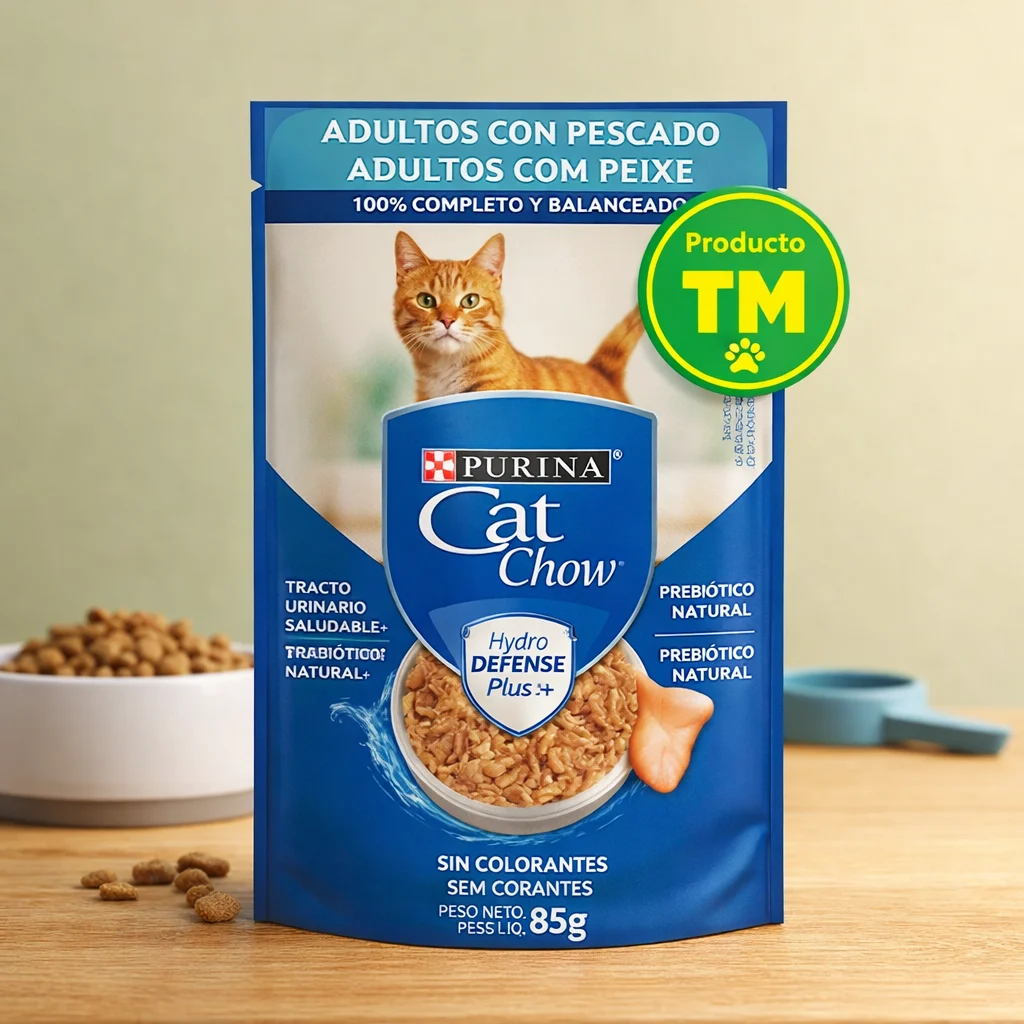 Catchow Sachet Adulto Pescado - Producto en Tiempo de Mascotas