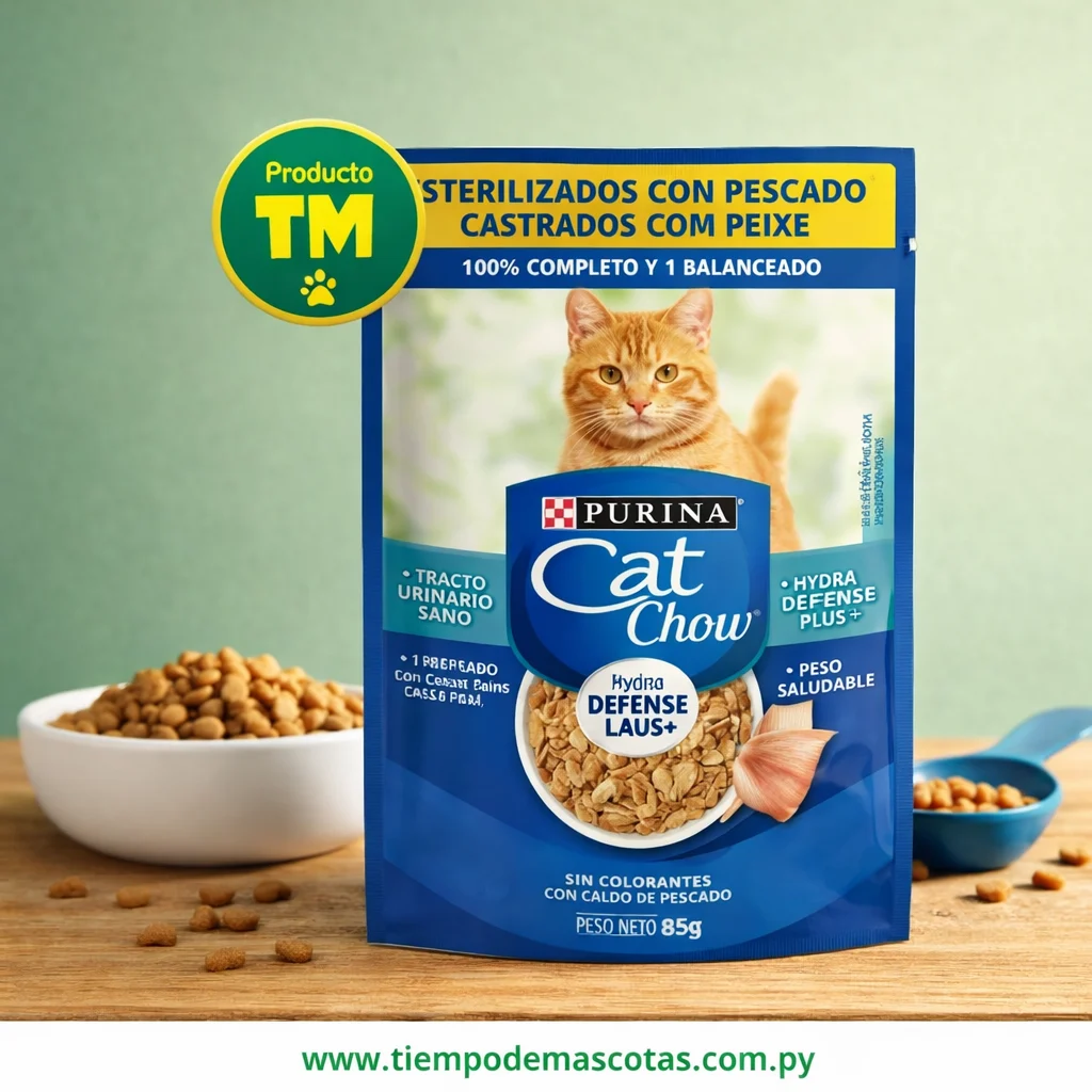 Catchow Sachet Adulto Esterilizado - Producto en Tiempo de Mascotas