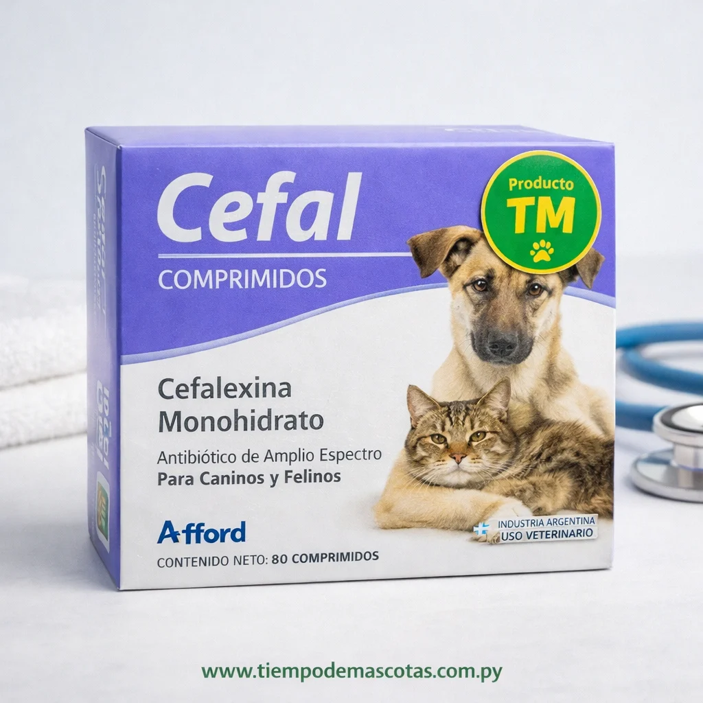 CEFAL CEFALEXINA 500MG COMP - Caja de 10u