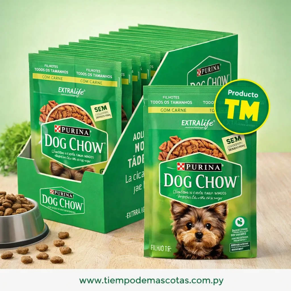 DOGCHOW SACHET CACHORRO CARNE - Caja de 15u