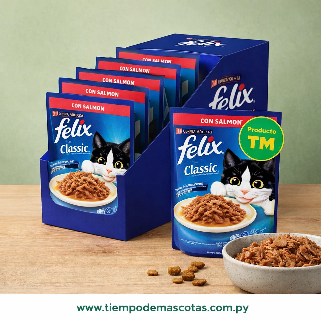 FELIX SACHET ADULTO SALMON - Caja de 15u