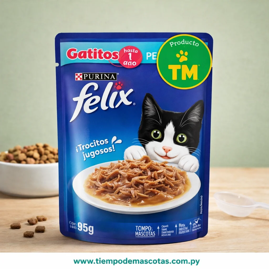 Felix Sachet Gatito Pescado - Producto en Tiempo de Mascotas