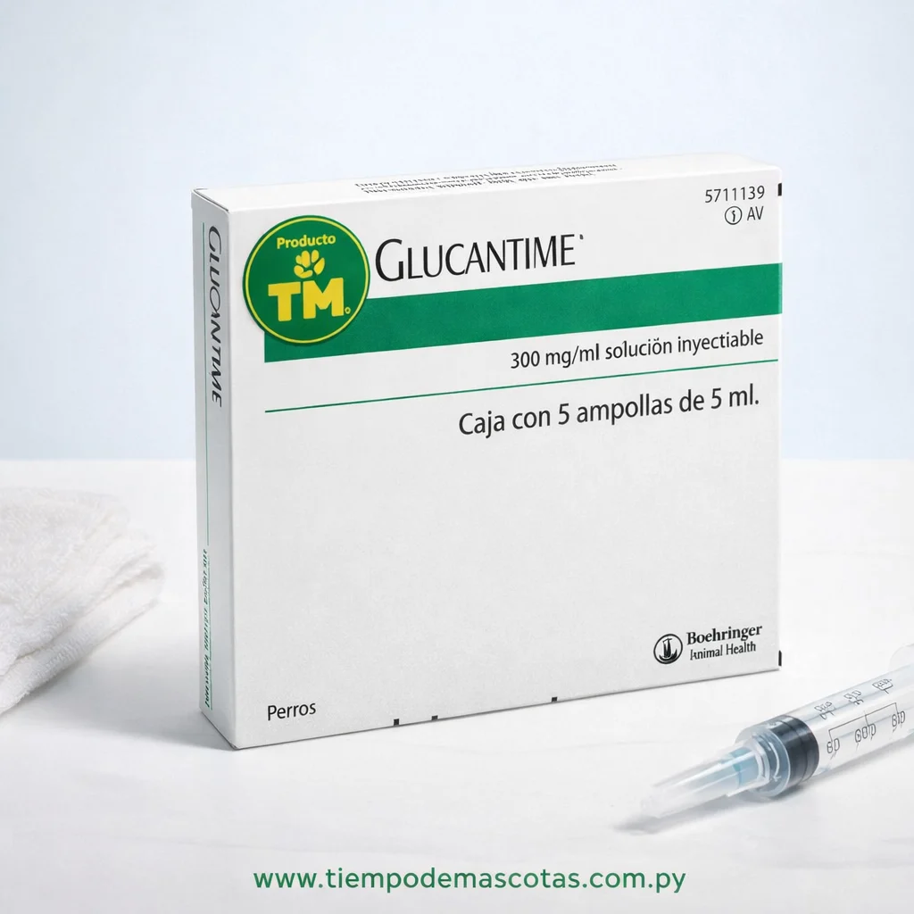 GLUCANTIME 300MG 5 AMPOLLAS DE 5ML - Caja de 5u