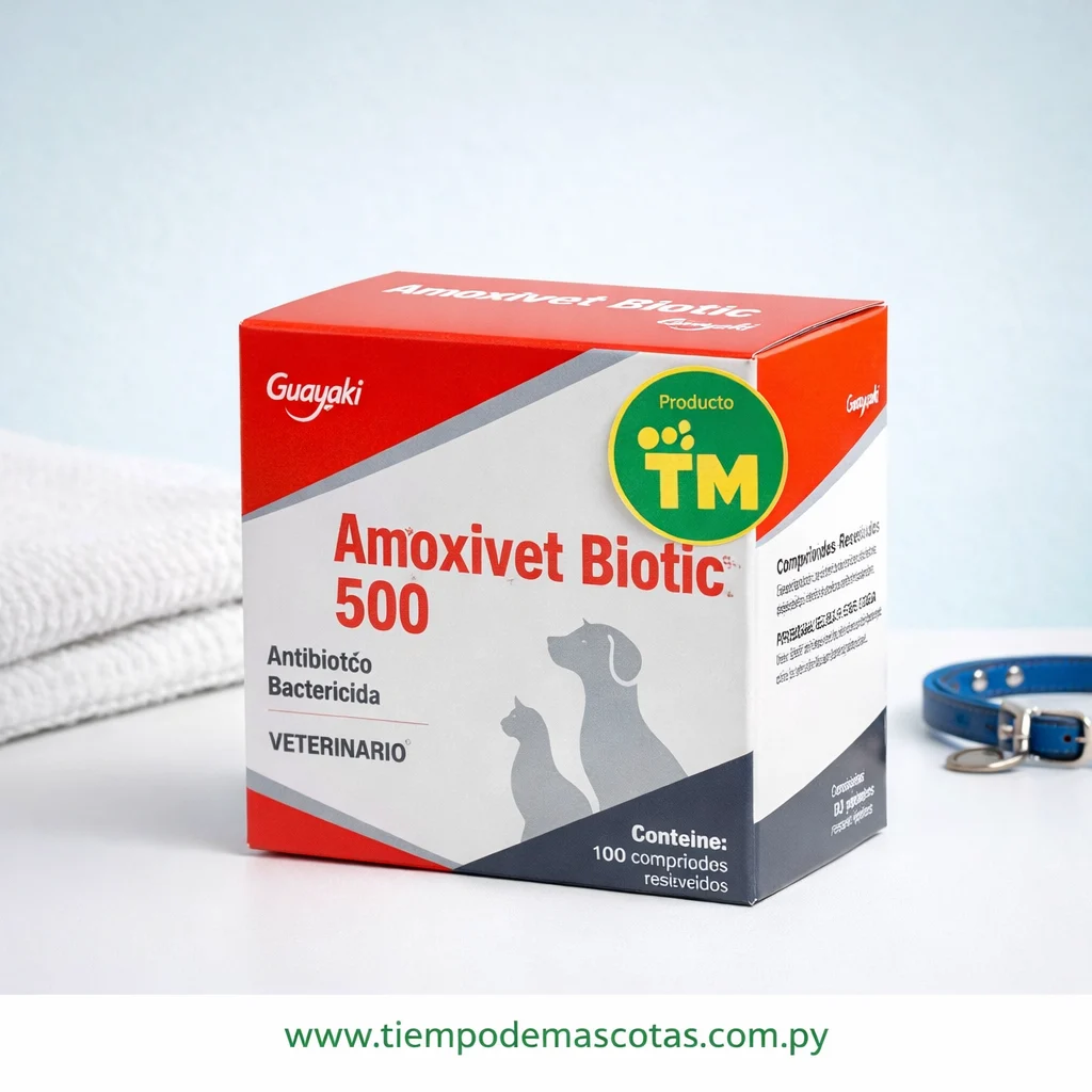 GUAYAKI AMOXIVET BIOTIC 500-COMPRIMIDOS - Caja de 10u