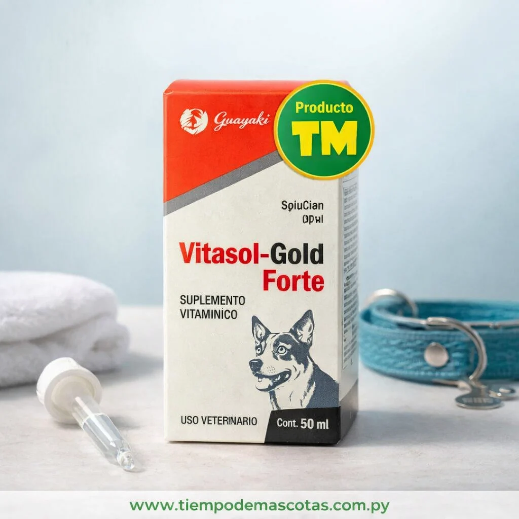 Guayaki Vitasol Gold Forte 50ml - Producto en Tiempo de Mascotas