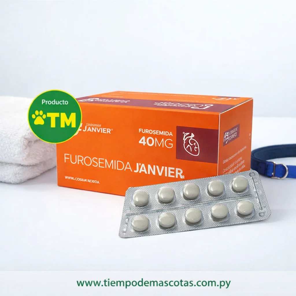 Janvier Furosemida 40mg Blister 10Comp - Producto en Tiempo de Mascotas