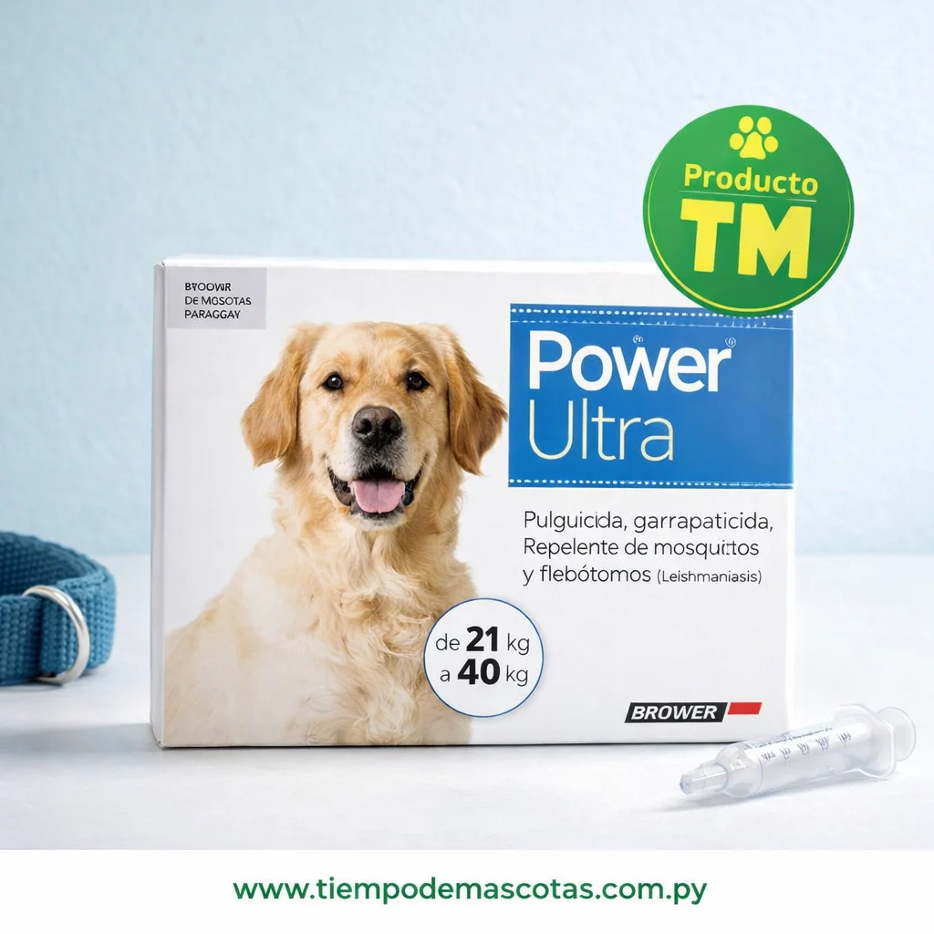 Brouwer Power Ultra 21-40kg Azul - Producto en Tiempo de Mascotas
