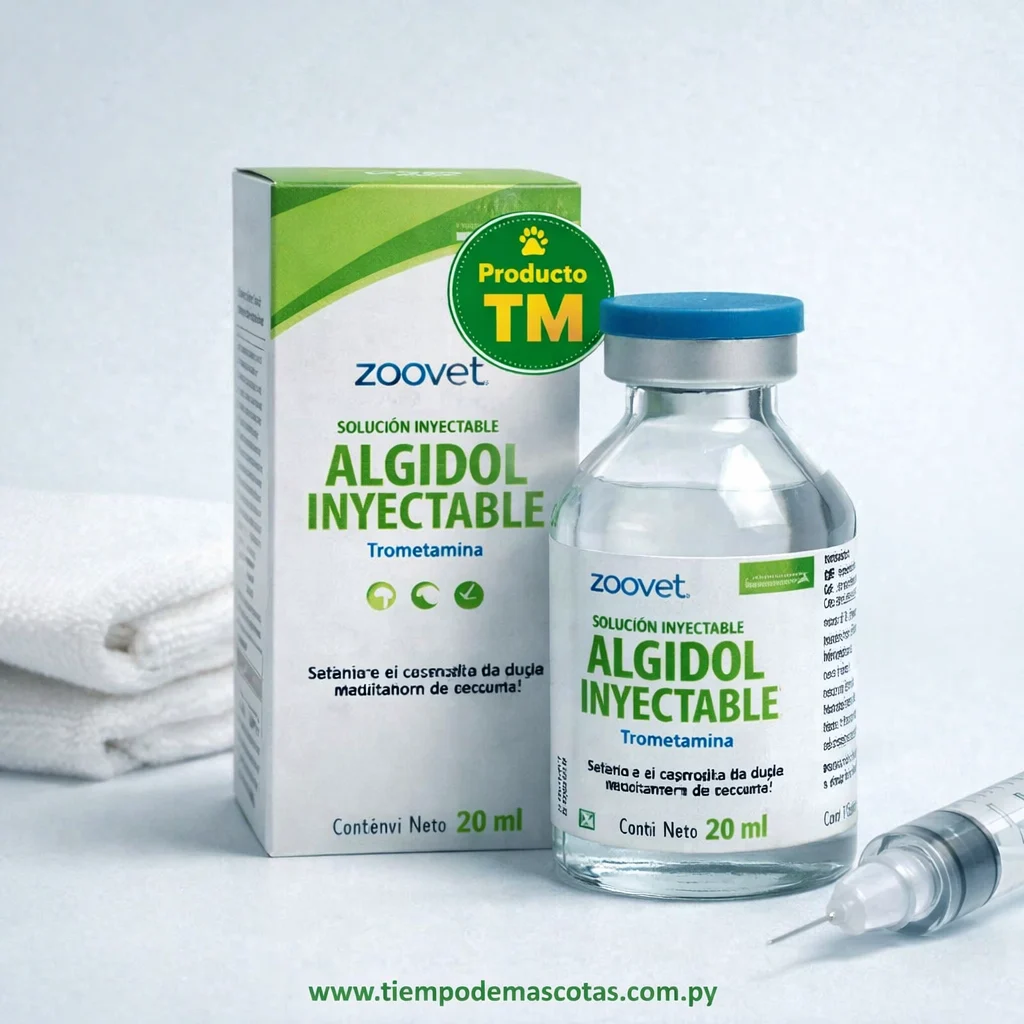 Zoovet Algidol Inyectable 20ml - Producto en Tiempo de Mascotas
