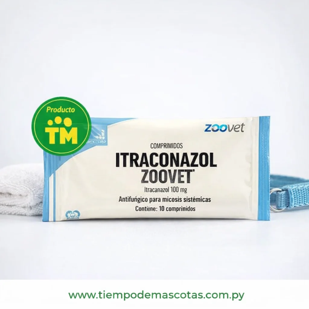 Zoovet Itraconazol 100mg 10 Comp - Producto en Tiempo de Mascotas
