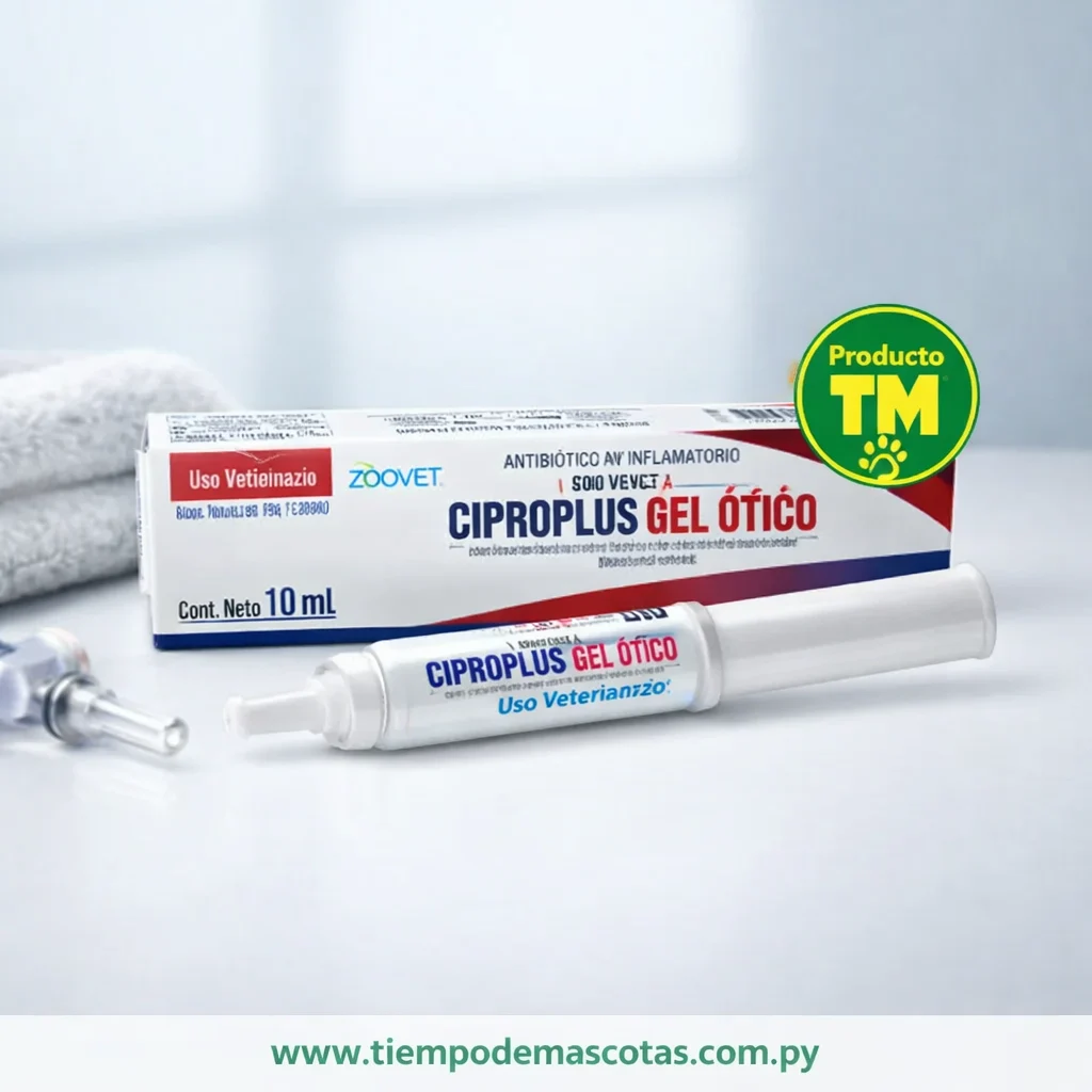 Zoovet Ciproplus Gel Otico 10ml - Producto en Tiempo de Mascotas