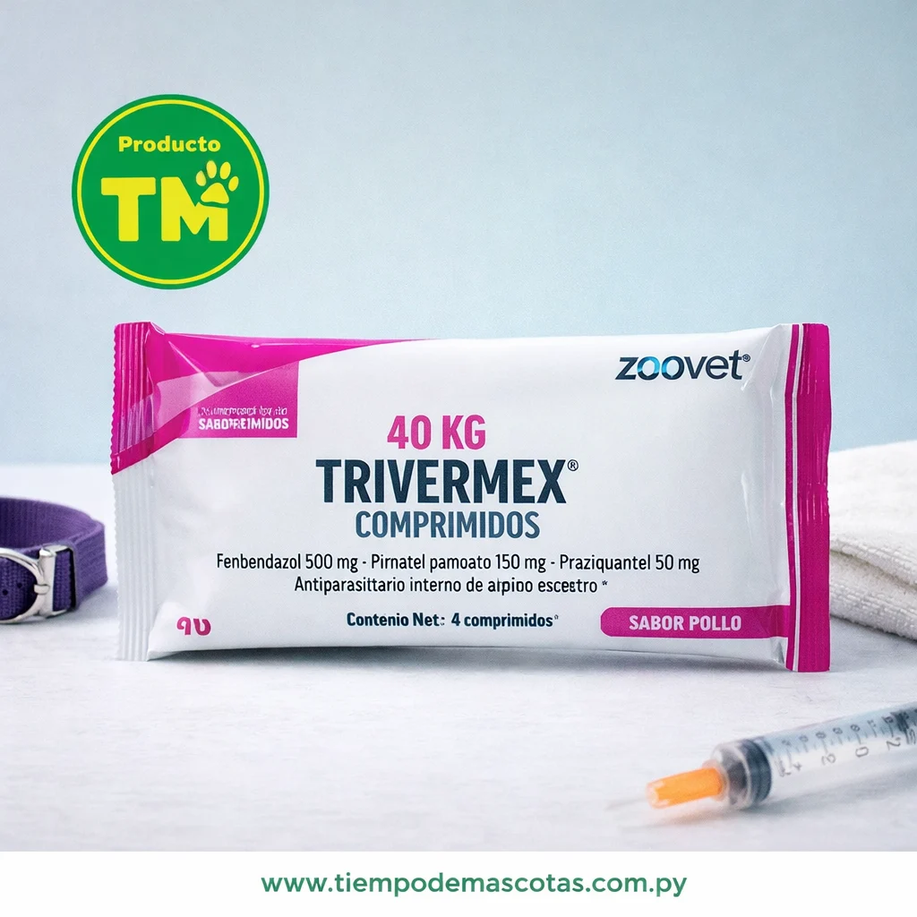 Zoovet Trivermex 40kg 4 Comp - Producto en Tiempo de Mascotas
