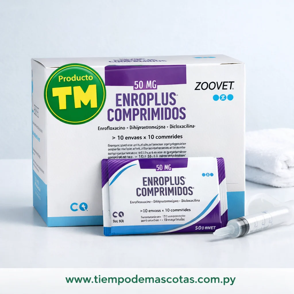 ZOOVET ENROPLUS 50MG 10 COMP