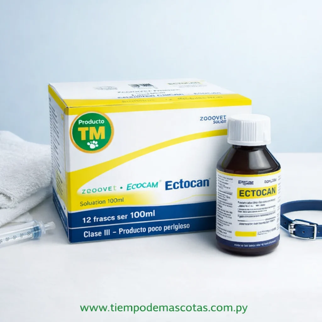 Zoovet Ectocan Solucion 100ml - Producto en Tiempo de Mascotas