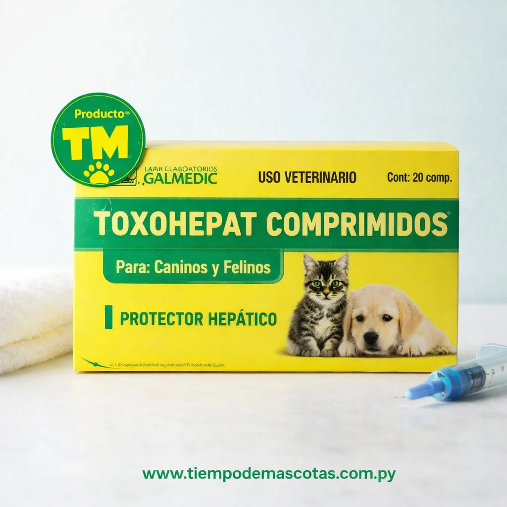 Galmedic Toxohepat 10mg Protector Hepatico 20 Comp - Producto en Tiempo de Mascotas