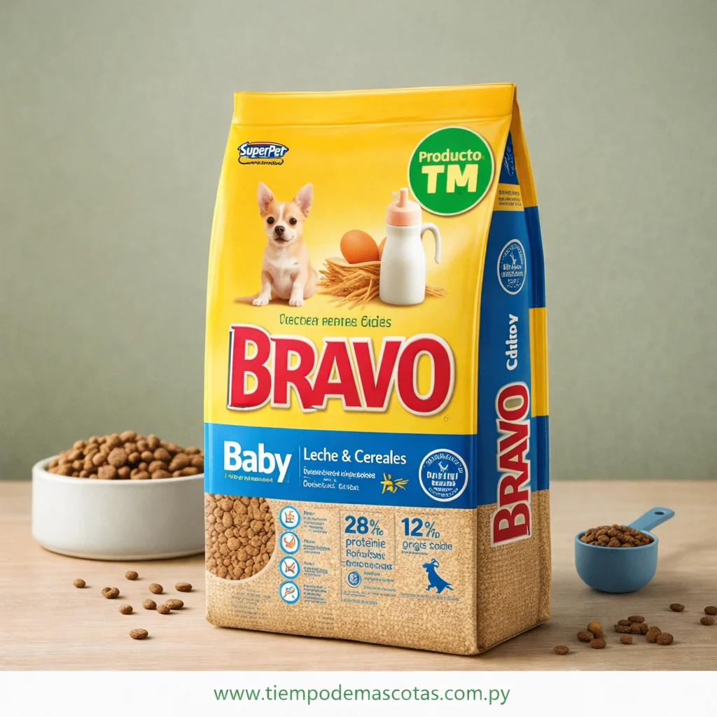 Bravo Perro Cachorro Leche Cereales 15kg - Producto en Tiempo de Mascotas