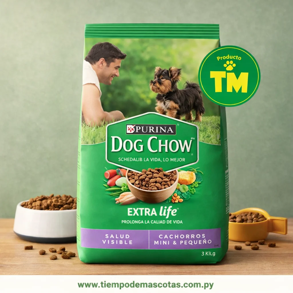 Dogchow Cachorro RP 3kg - Producto en Tiempo de Mascotas