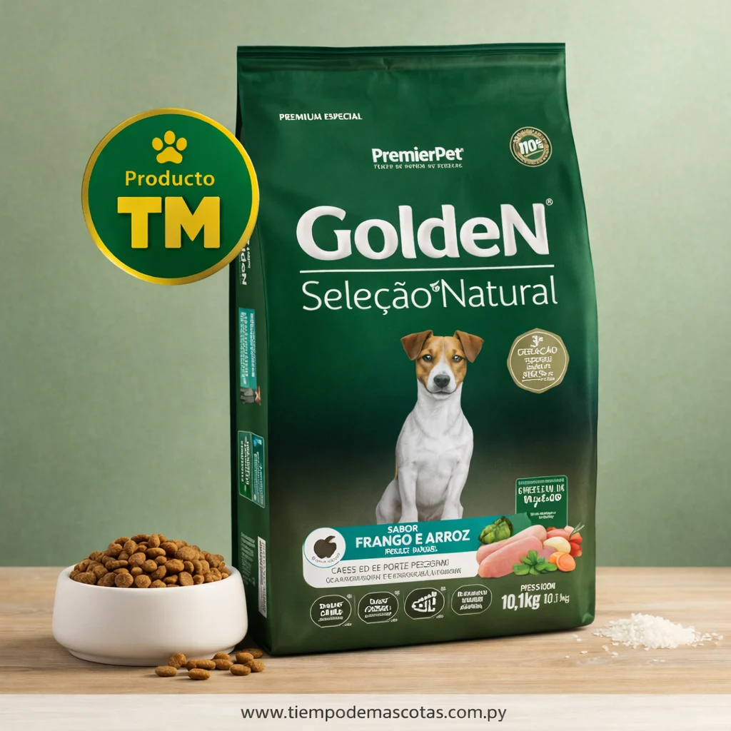 Golden Perro Natural Adulto RP Pollo 3kg - Producto en Tiempo de Mascotas