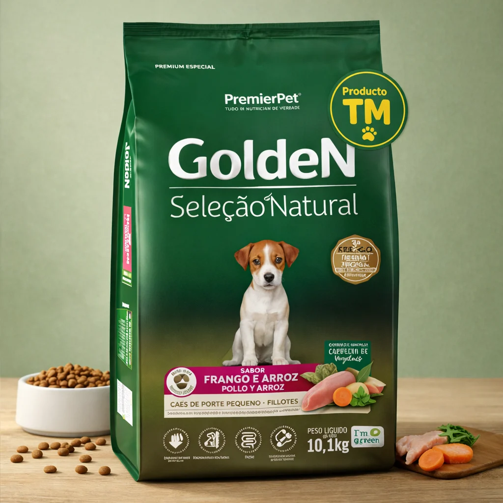 GOLDEN PERRO NATURAL FILHOTE RP POLLO 10KG