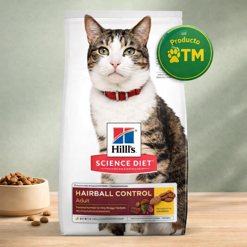 Hills Gato Adulto Hairball Control 3.17kg - Producto en Tiempo de Mascotas