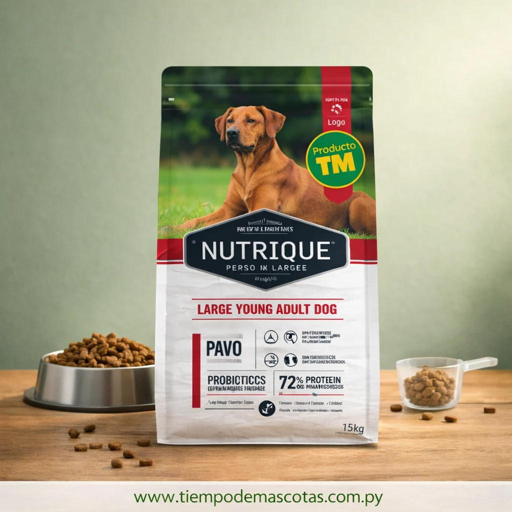 Nutrique Perro Adulto Large 15kg - Producto en Tiempo de Mascotas