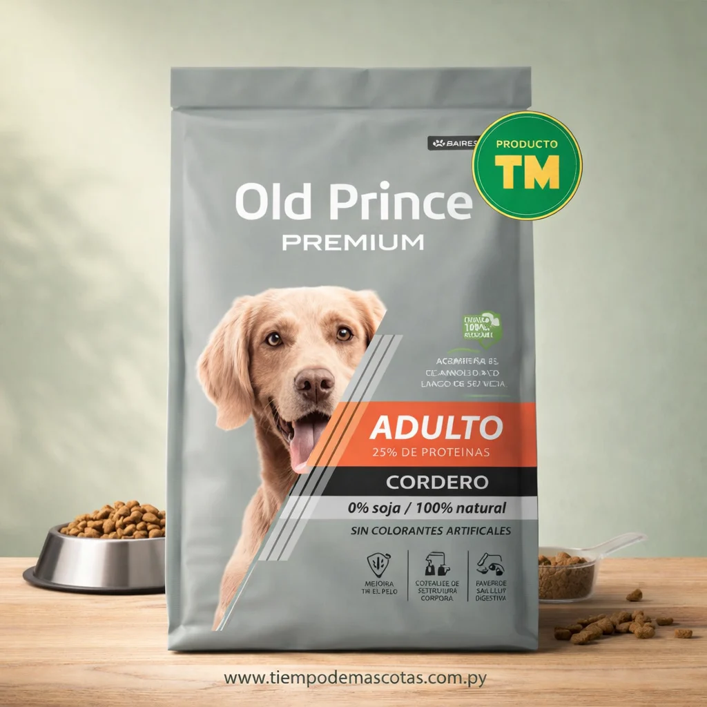 Old Prince Prem Perro Adulto Cordero 15kg - Producto en Tiempo de Mascotas