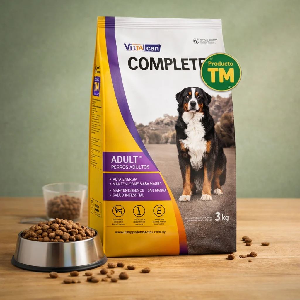 Vitalcan Complete Perro Adulto RMG 20kg - Producto en Tiempo de Mascotas