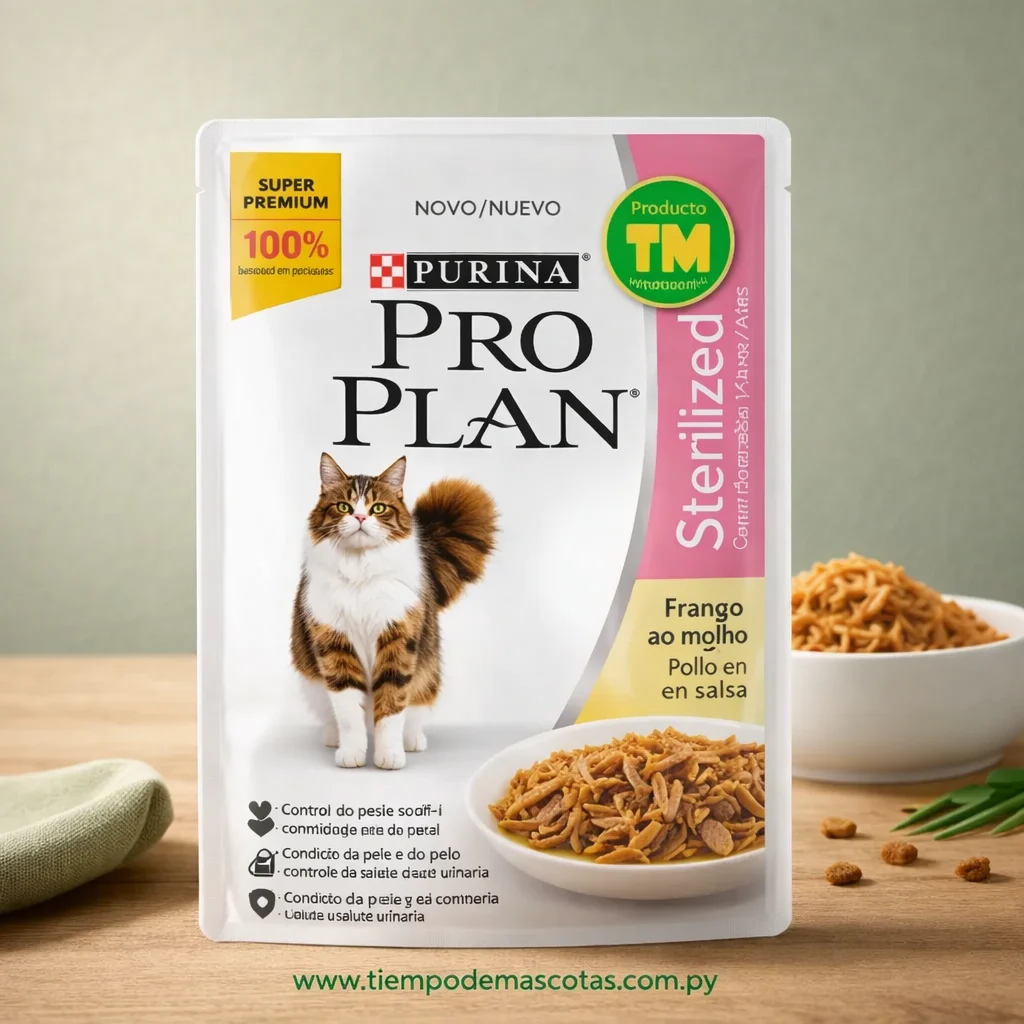 Proplan Gato Sachet Esterilizado 100g - Producto en Tiempo de Mascotas