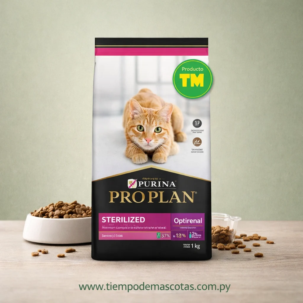 Proplan Gato Esterilizado 1kg - Producto en Tiempo de Mascotas
