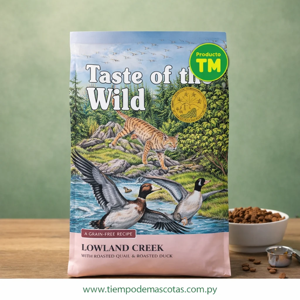 Taste Gato Lowland Creek 2kg - Producto en Tiempo de Mascotas