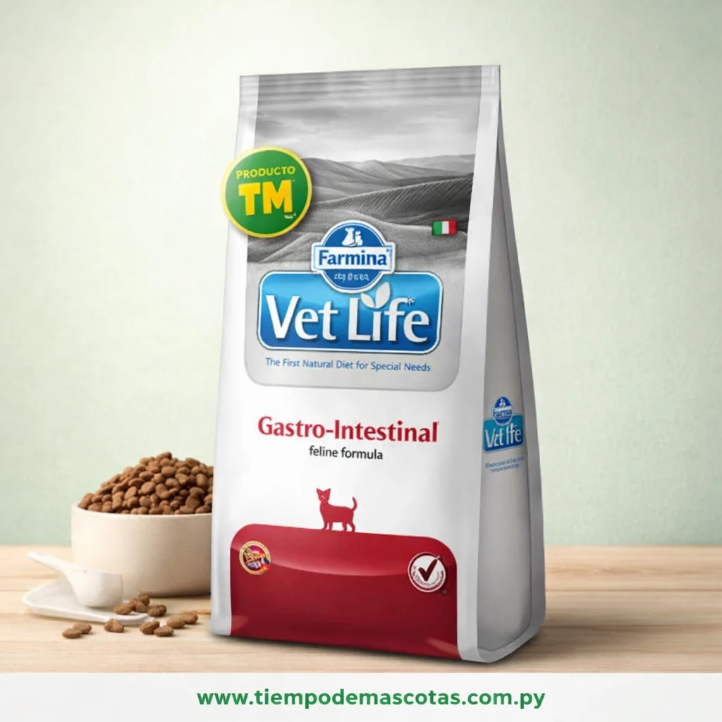 Vetlife Gato Gastrointestinal 2kg - Producto en Tiempo de Mascotas