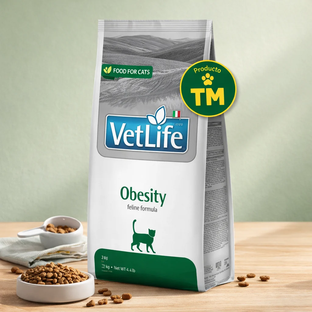 Vetlife Gato Obesity 2kg - Producto en Tiempo de Mascotas