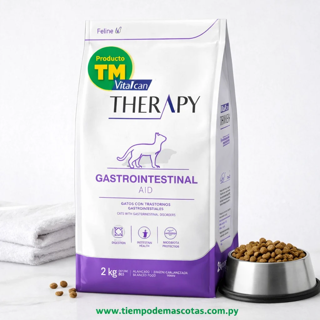 Vitalcan Therapy Gato Gastrointestinal 2kg - Producto en Tiempo de Mascotas