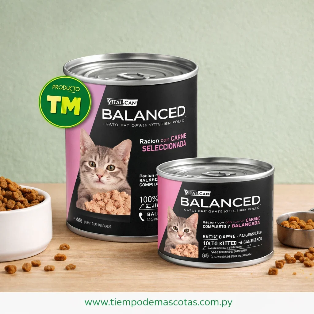 VITALCAN BALANCED GATO PATE KITTEN MERLUZA 340G