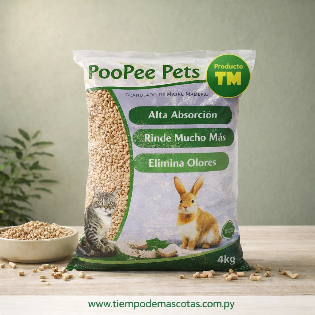 POOPEE PETS GRANULADO DE MADERA 4KG