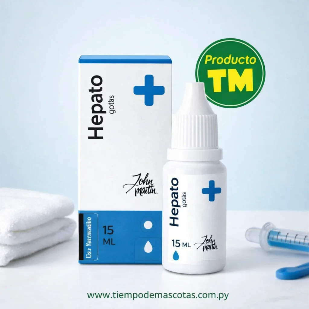 John Martin Hepato Gotas 15ml - Producto en Tiempo de Mascotas