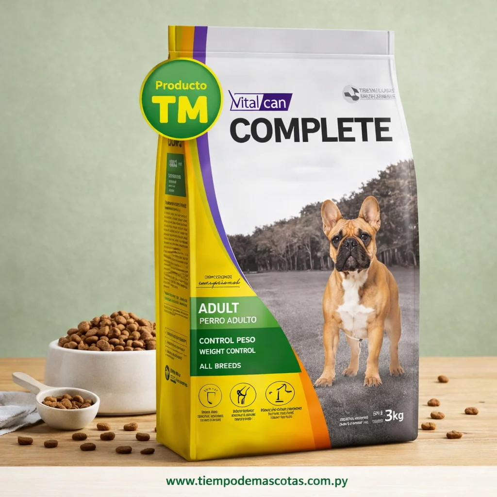 Vitalcan Complete Perro Ctrl de Peso 20kg - Producto en Tiempo de Mascotas
