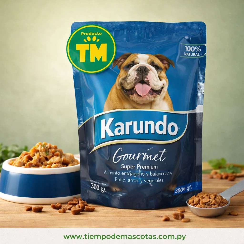 Karundo Sachet Adulto Pollo 300g - Producto en Tiempo de Mascotas